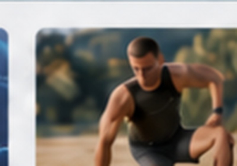 Active adult preparing to exercise outdoors